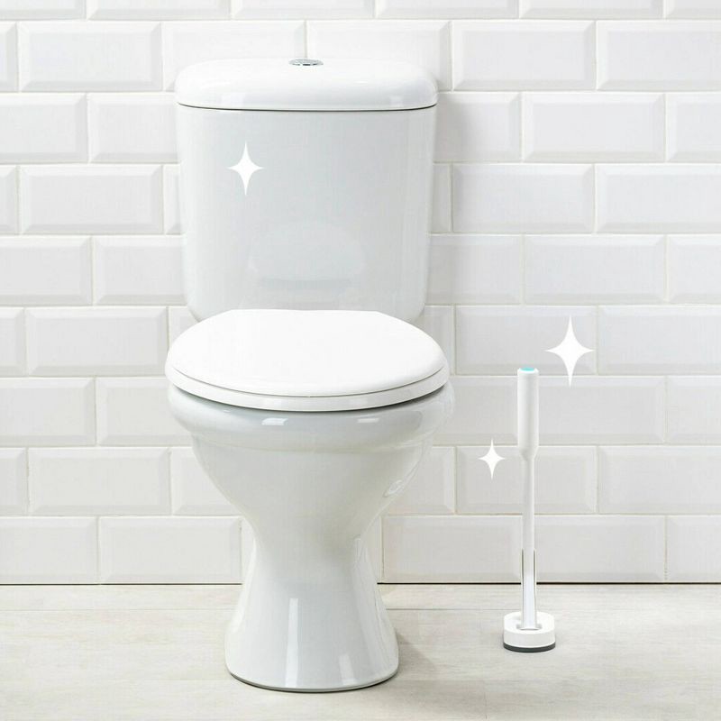 slide 4 of 8, Scotch-Brite Power Scour Toilet Cleaning System - 1 Wand & Stand and 5 Scrubbing Pads, 1 ct