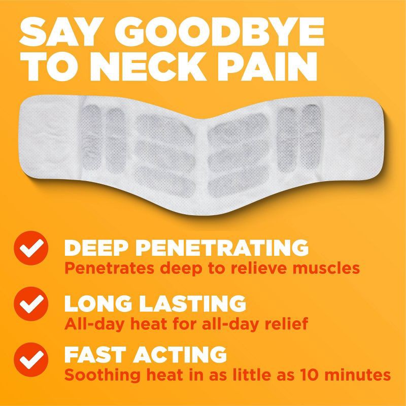 slide 6 of 8, ThermaCare Neck Wrist Shoulder Heatwrap - 4ct, 4 ct