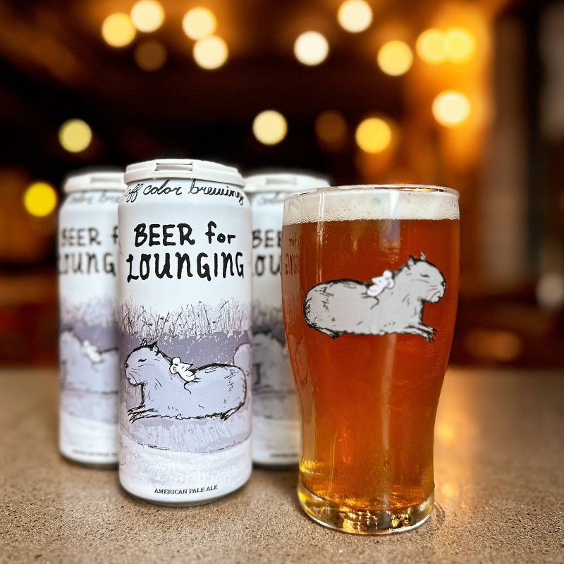 slide 2 of 3, Off Color Brewing Off Color Beer for Lounging 4pk Cans, 4 ct