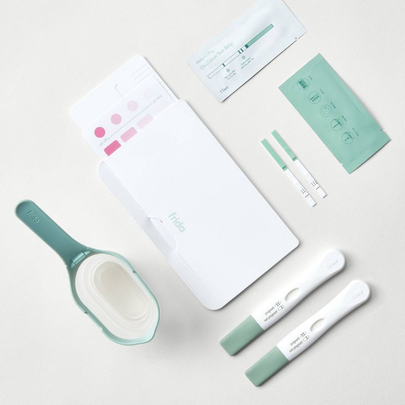 slide 3 of 8, Frida Fertility Ovulation + Pregnancy Test and Track Set, 1 ct