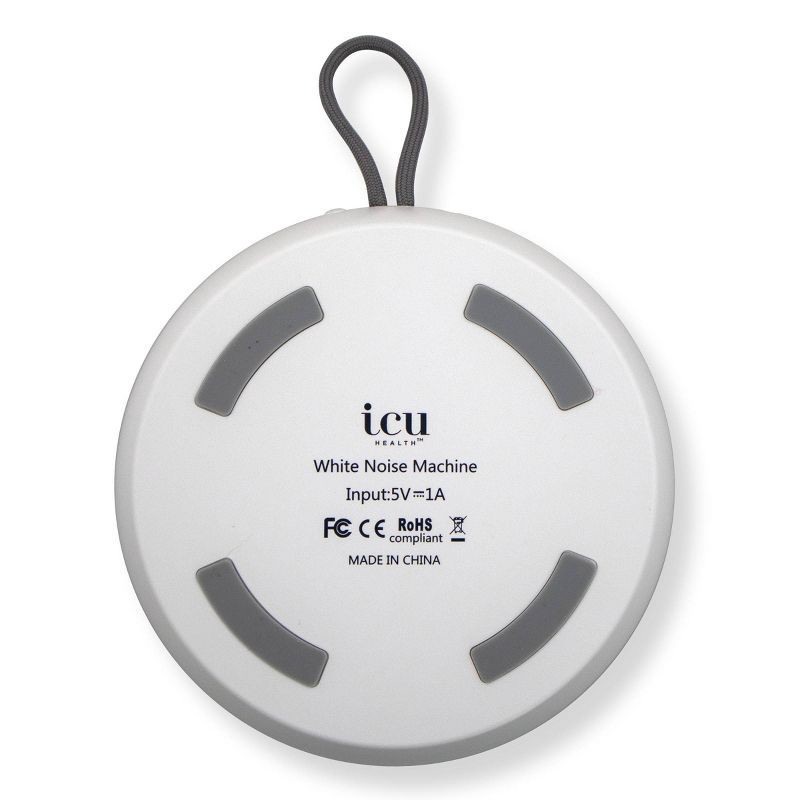 slide 5 of 10, ICU Health White Noise Machine With 32 Soothing Sounds, 1 ct