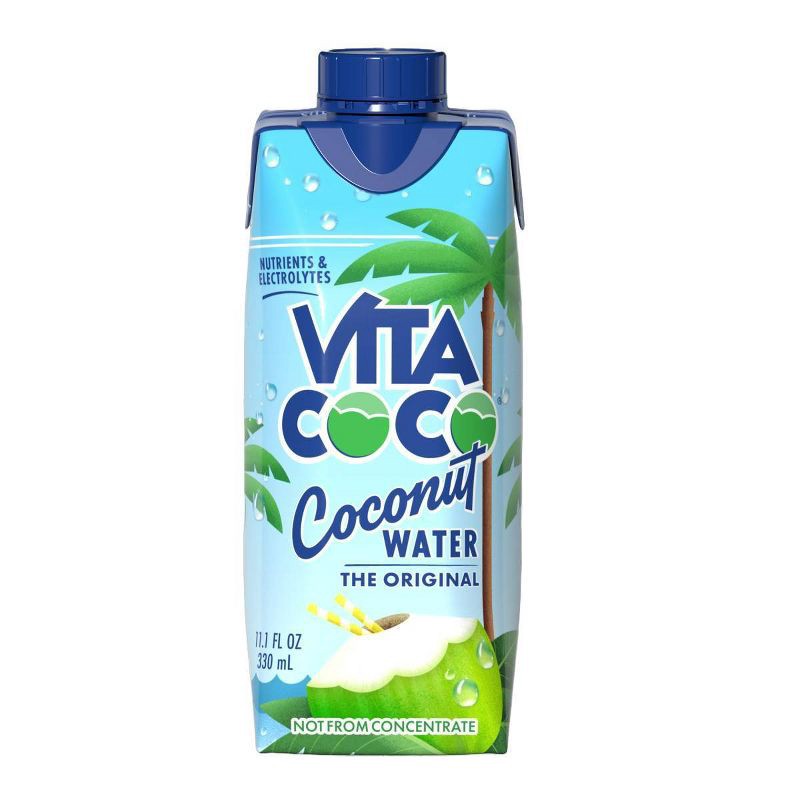 slide 3 of 3, Vita Coco Pure Coconut Water - 12pk/330mL Cartons, 12 ct, 330 ml