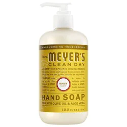 Mrs. Meyer's Clean Day Daisy Hand Soap - 12.5 fl oz: Paraben-Free, Plastic Bottle, Formaldehyde-Free, Liquid Gel