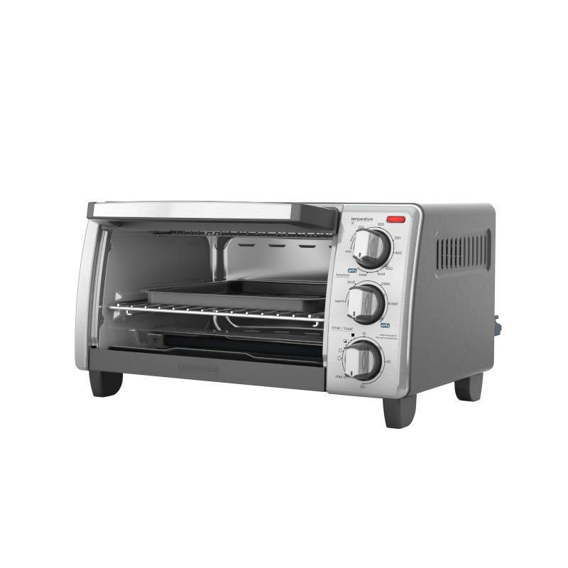 slide 3 of 8, BLACK+DECKER 4 Slice Air Fry Toaster Oven - TO1747SSG, 1 ct