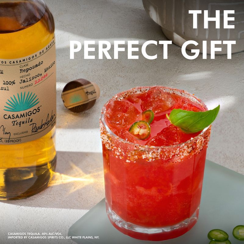 slide 6 of 7, Casamigos Reposado Tequila with Tumblers Holiday Gift Set - 750ml Bottle, 750 ml