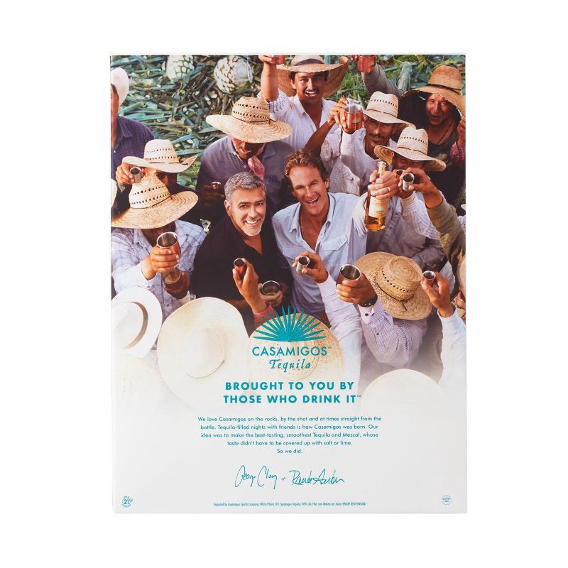 slide 6 of 6, Casamigos Blanco Tequila with Tumblers Holiday Gift Set - 750ml Bottle, 750 ml