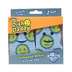 Scrub Daddy Dish Daddy Scour Heads - 2ct
