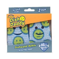 Scrub Daddy Dish Daddy Scour Heads - 2ct