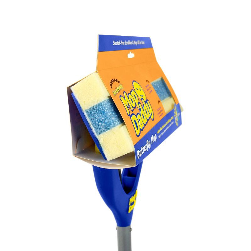 slide 4 of 10, Scrub Daddy Butterfly Mop, 1 ct