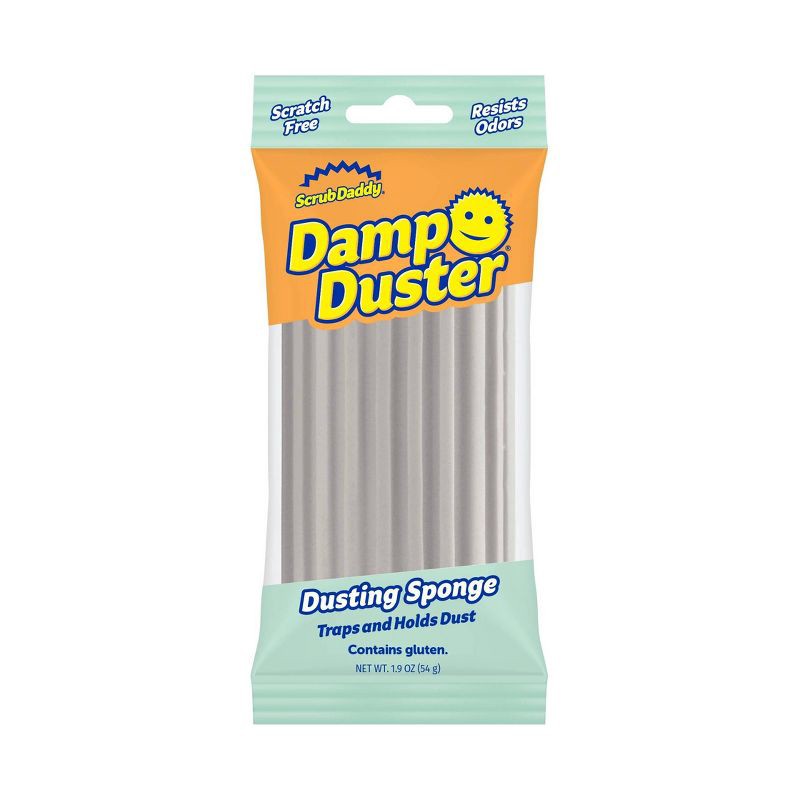 slide 1 of 10, Scrub Daddy Damp Duster: Foam, Cleaning Tools and Accessories, Household Dusters, 1 ct