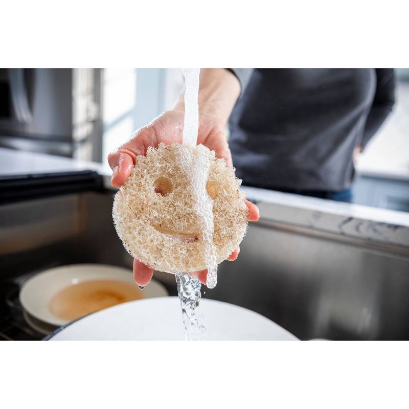 slide 3 of 13, Scrub Daddy Coco Mesh Scrubber - 2ct, 2 ct