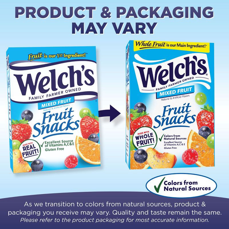 slide 4 of 4, WELCH's Fruit Snacks Mixed Fruit - 8oz/10ct, 10 ct; 8 oz