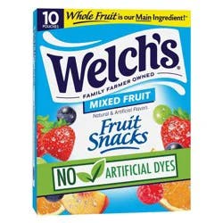 WELCH's Fruit Snacks Mixed Fruit - 8oz/10ct
