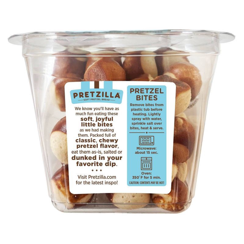 slide 2 of 7, Pretzilla Soft Pretzel Bites Tub - 12.3oz, 12.3 oz