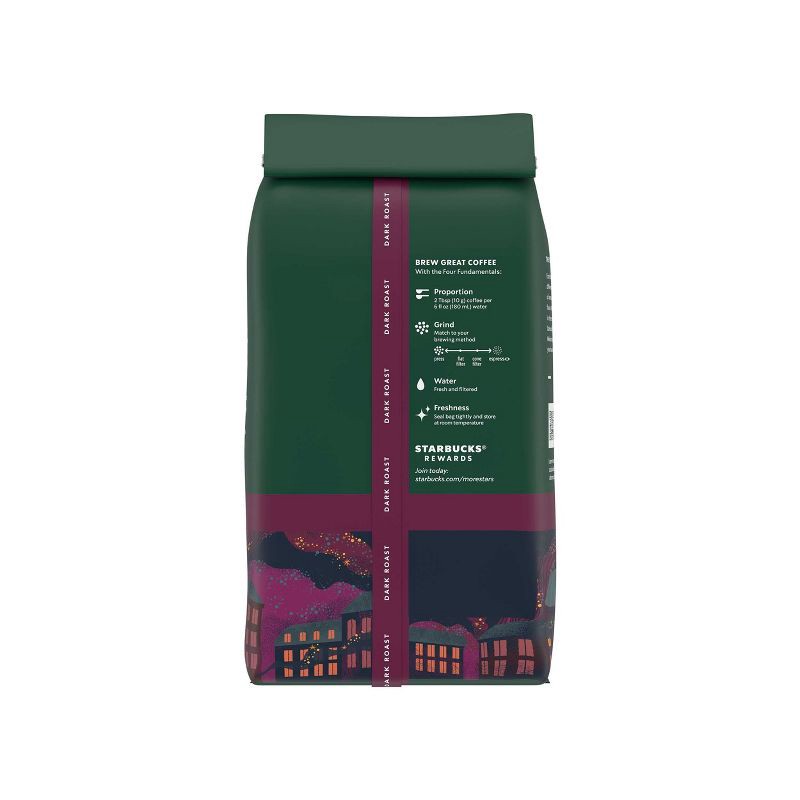 slide 6 of 6, Starbucks French Whole Bean Dark Roast Coffee - 28oz, 28 oz
