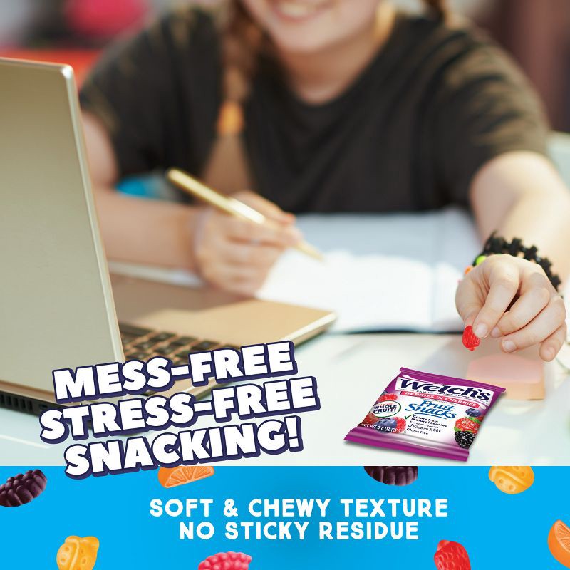slide 2 of 6, WELCH's Fruit Snacks Berries 'n Cherries - 32oz/40ct, 40 ct