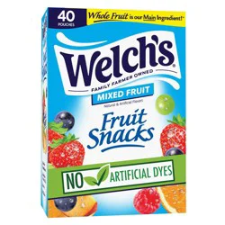 Welch's Fruit Snacks Mixed Fruit - 32oz/40ct