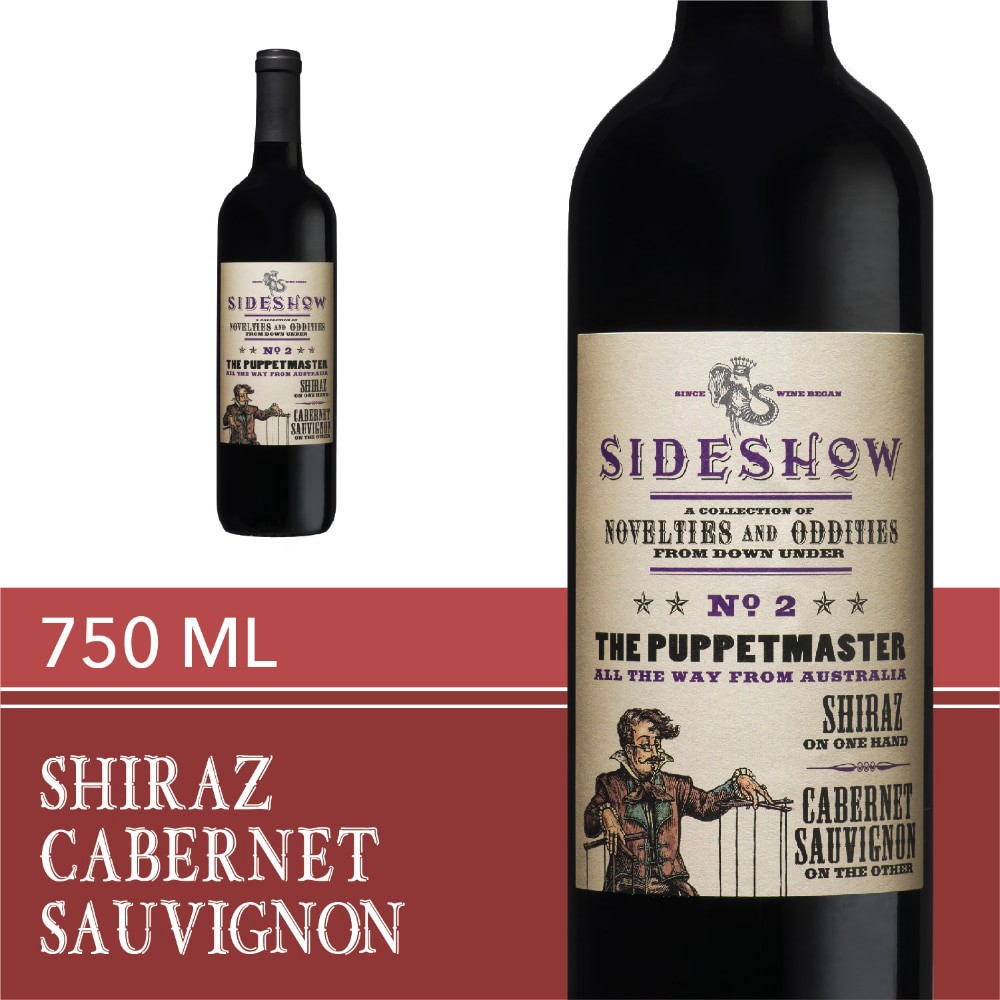 slide 1 of 6, Sideshow Shiraz Cabernet Sauvignon, 750 ml