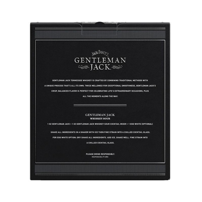 slide 2 of 4, Gentleman Jack Whiskey with Mug Holiday Gift Set - 750ml Bottle, 750 ml