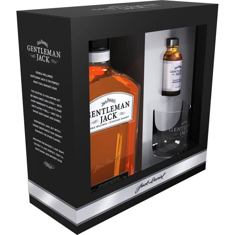slide 3 of 4, Gentleman Jack Whiskey with Mug Holiday Gift Set - 750ml Bottle, 750 ml