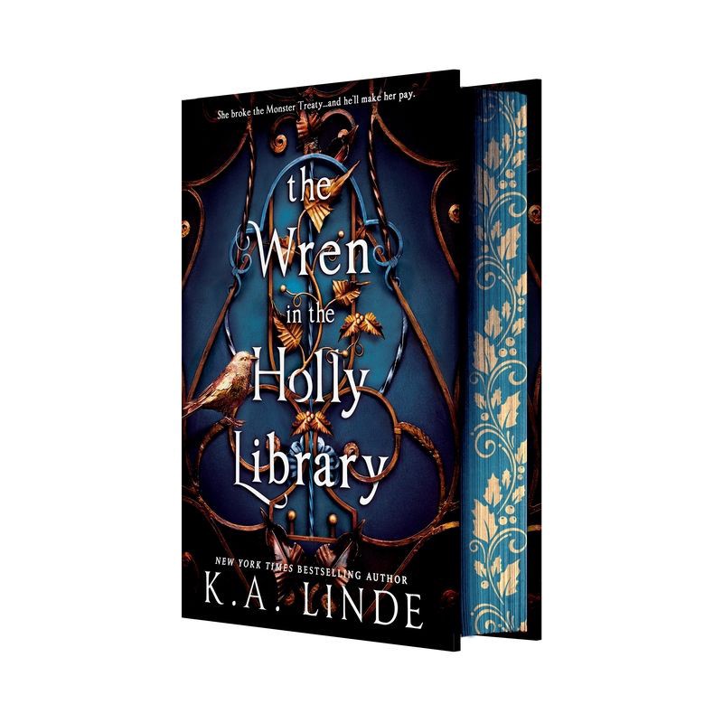 slide 1 of 1, Macmillan Publishers The Wren in the Holly Library (Deluxe Limited Edition) - by K A Linde (Hardcover), 1 ct