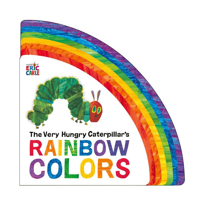 slide 1 of 1, Penguin Publishing The Very Hungry Caterpillar's Rainbow Colors - by Eric Carle (Board Book), 1 ct