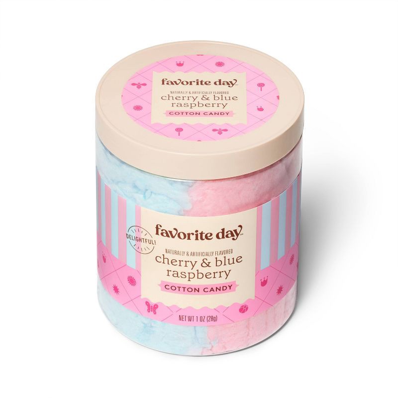 slide 3 of 3, Cherry and Blue Raspberry Cotton Candy - 1oz - Favorite Day™, 1 oz