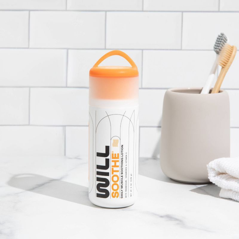 slide 5 of 8, WILL Perform Daily Muscle Soothing Lotion with Magnesium by Serena Williams - 6 fl oz, 6 fl oz