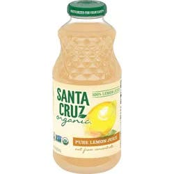 Santa Cruz Organic Beverage Santa Cruz Organic 100% Pure Lemon Juice - 16 fl oz Bottle
