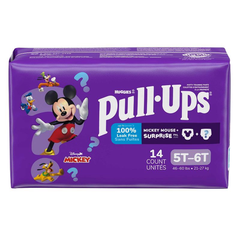 slide 2 of 9, Pull-Ups Boys' Learning Designs Training Pants - Size 5T-6T - 14ct, 14 ct