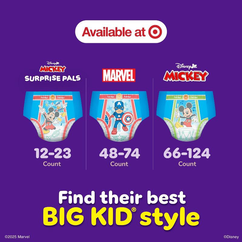 slide 4 of 9, Pull-Ups Boys' Learning Designs Training Pants - Size 5T-6T - 14ct, 14 ct