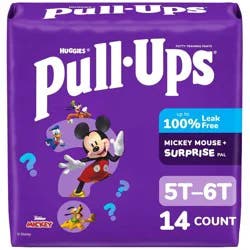 Pull-Ups Boys' Learning Designs Training Pants - Size 5T-6T - 14ct