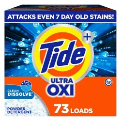 Tide Oxi Powder Laundry Detergent - 73 Loads
