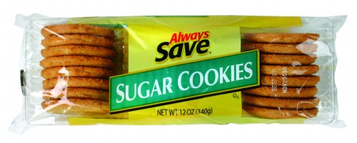 slide 1 of 1, Always Save Sugar Cookies, 12 oz