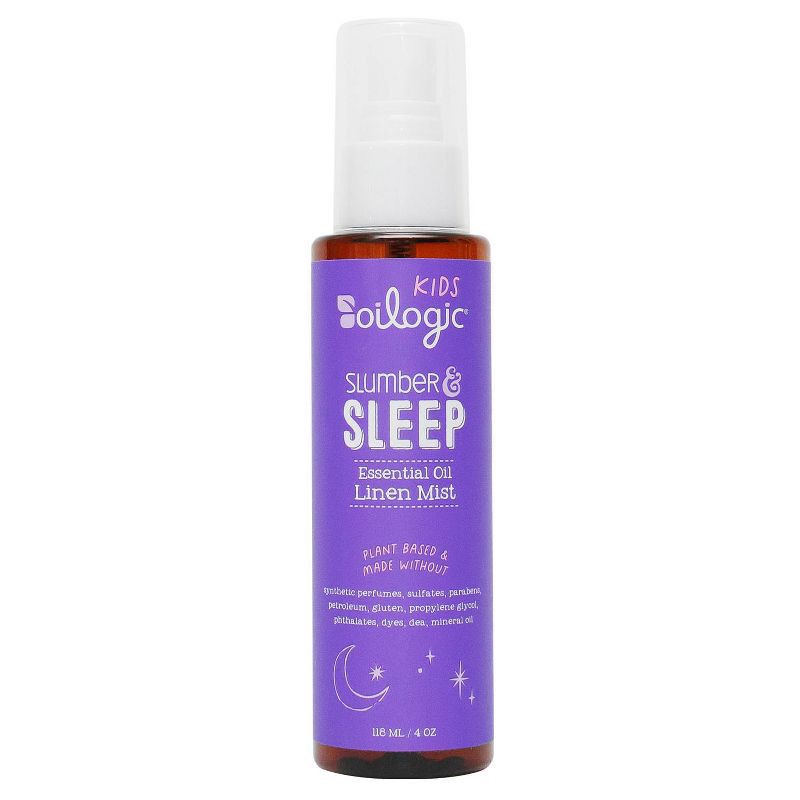 slide 1 of 8, Oilogic Kids' Slumber & Sleep Essential Oil - Linen Mist - 4 fl oz, 4 fl oz