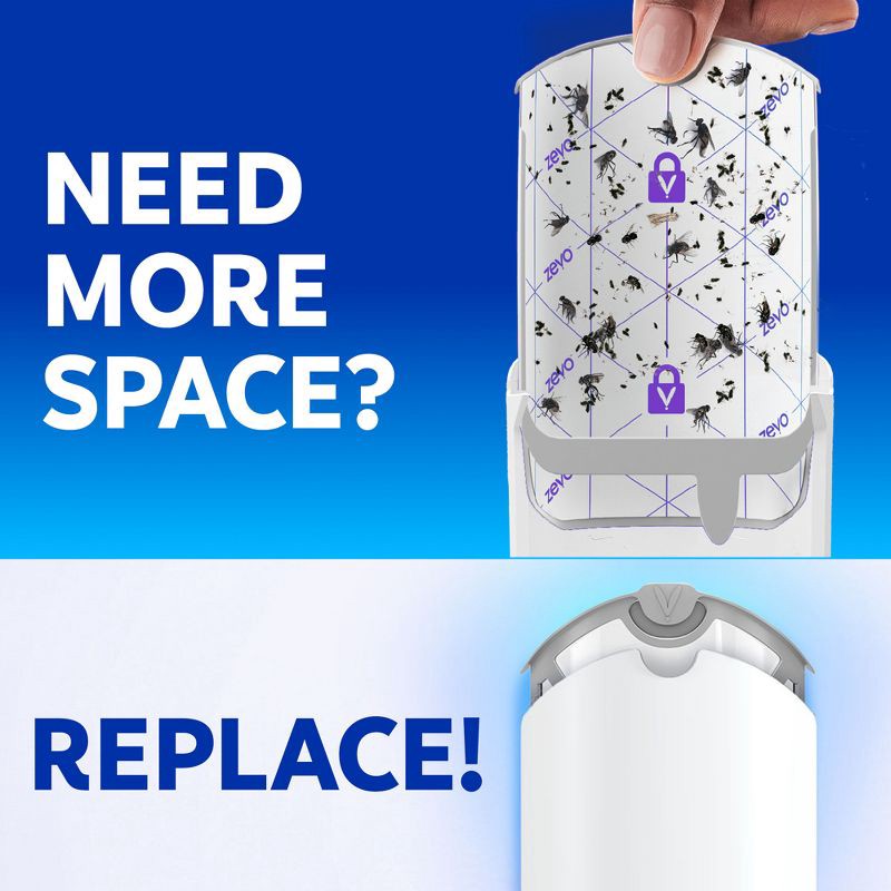 slide 9 of 13, Zevo Flying Insect Trap Refills - 4ct, 4 ct