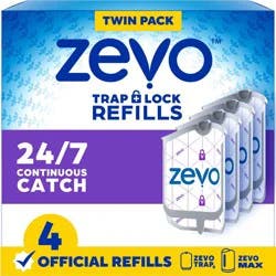 Zevo Flying Insect Trap Refills - 4ct
