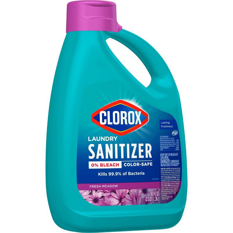 slide 4 of 11, Clorox Laundry Sanitizer - Fresh Meadow - 80 fl oz, 80 fl oz