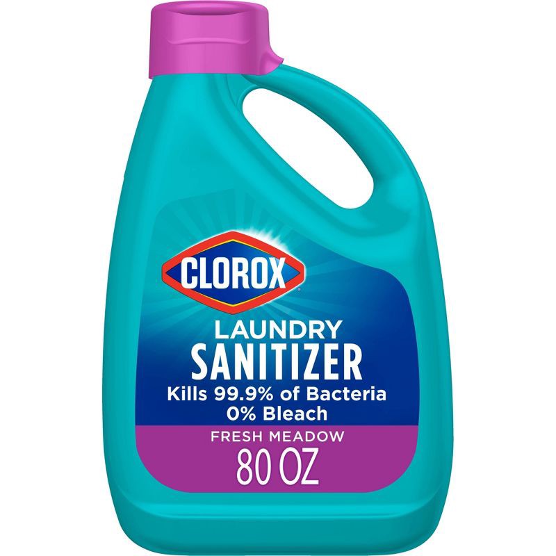 slide 1 of 11, Clorox Laundry Sanitizer - Fresh Meadow - 80 fl oz, 80 fl oz