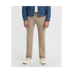 Levi's® Men's 505™ Regular Fit Straight Leg Jeans - Tan 30x30: Cotton Denim, Mid Rise, Stretch Fabric