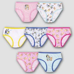 Girls&#x27; Bluey 7pk Underwear - 8