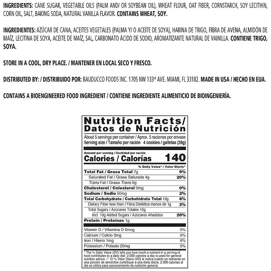 slide 3 of 3, Bauducco Vanilla Wafer 5.0 oz, 5 oz