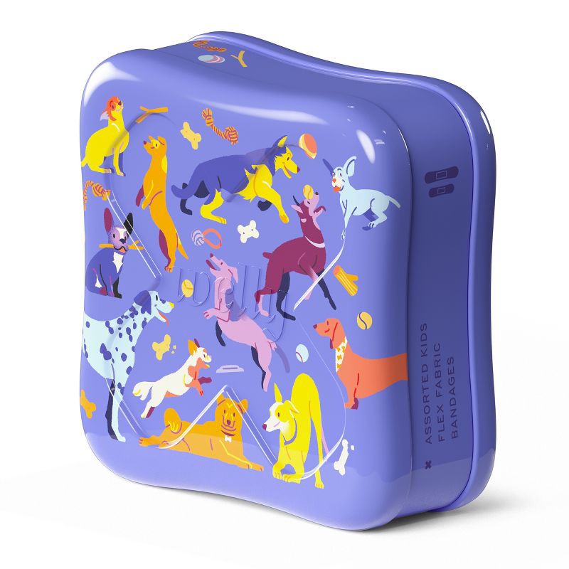 slide 7 of 8, Welly Kids' Flex Fabric Bandages - Dogs - 48ct, 48 ct