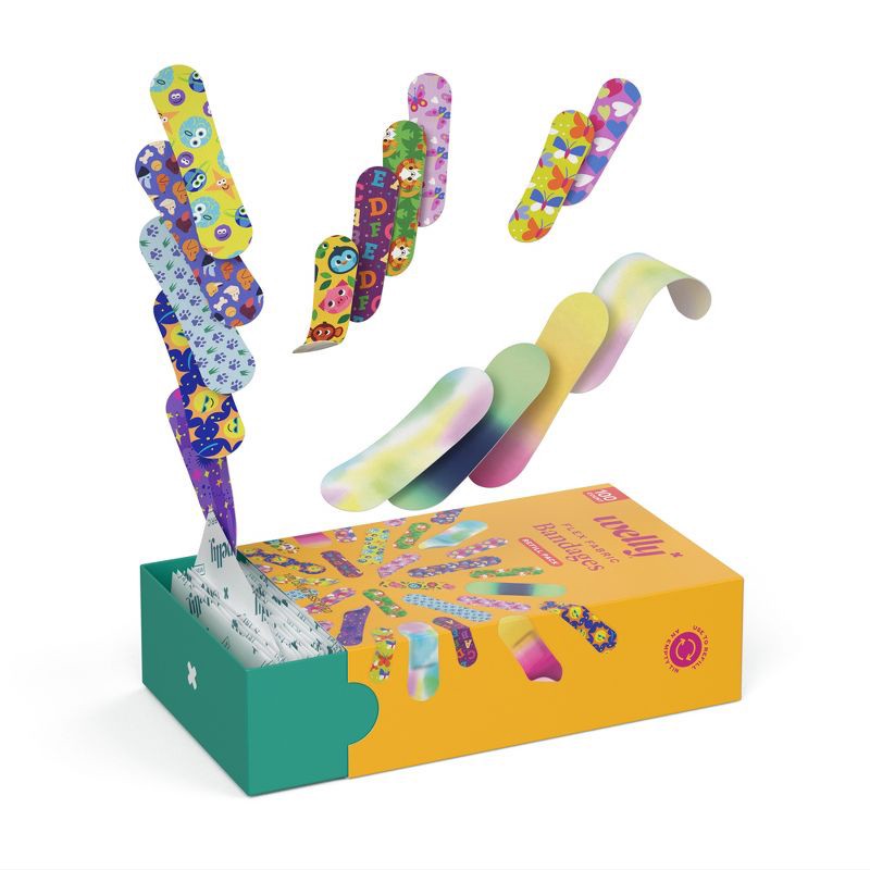 slide 2 of 6, Welly Flex Fabric Assorted Bandage Pack Refills - 100ct, 100 ct
