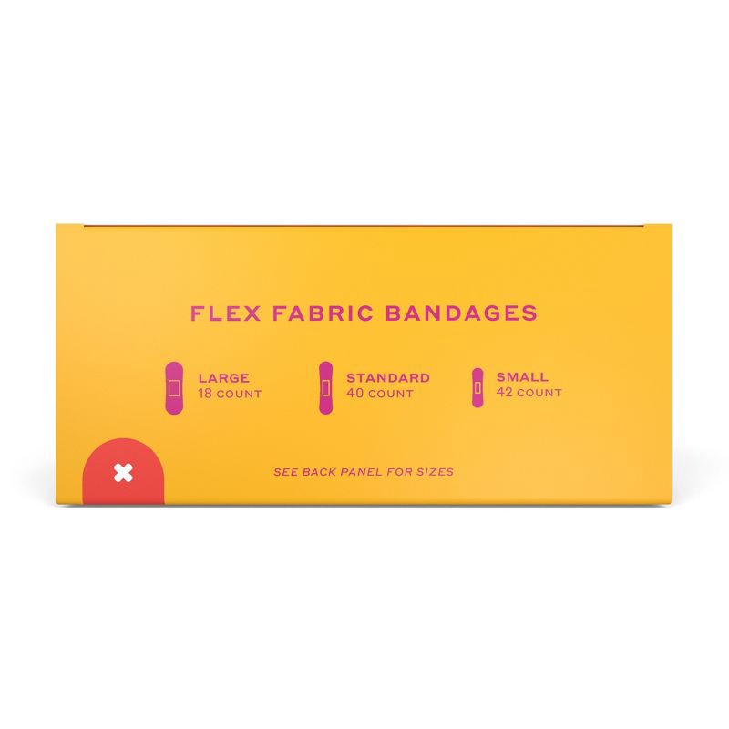 slide 5 of 6, Welly Flex Fabric Assorted Bandage Pack Refills - 100ct, 100 ct