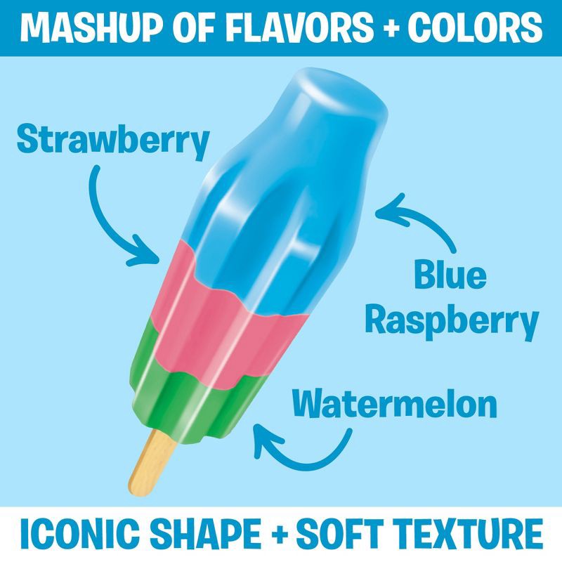 slide 2 of 9, Bomb Pop Candy Clash Frozen Ice Pops - 12pk/21 fl oz, 12 ct, 21 fl oz