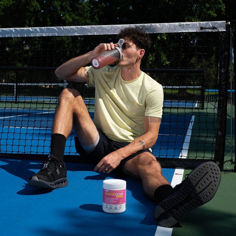 slide 6 of 6, RSP Nutrition AminoLean Pre Workout Powder - Pink Lemonade - 205g, 205 gram