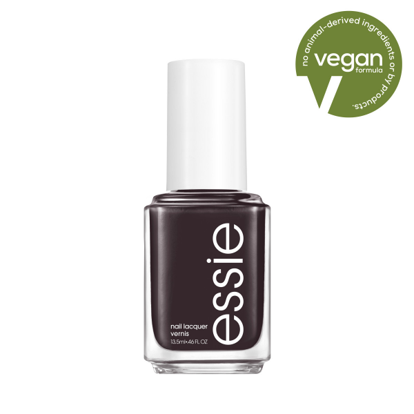 slide 1 of 1, essie salon-quality nail polish, vegan, UnGuilty Pleasures, black, Home By 8 - 0.46 fl oz, 0.46 fl oz