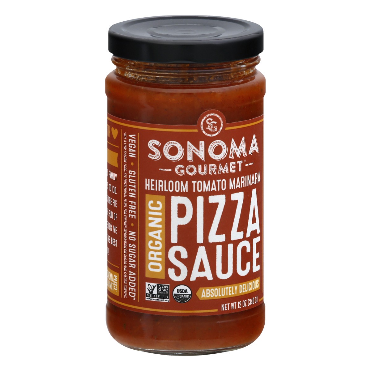 slide 3 of 9, Sonoma Gourmet Organic Pizza Sauce 12 oz, 12 oz