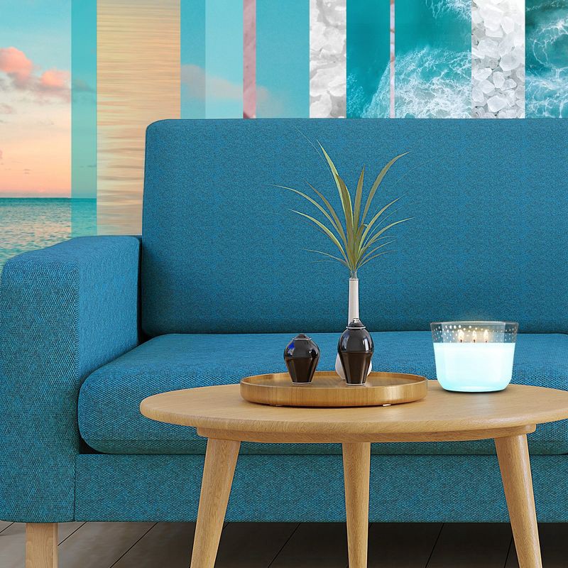 slide 11 of 15, Glade 3 Wick Candle - Sky & Sea Salt - 6.8oz, 6.8 oz